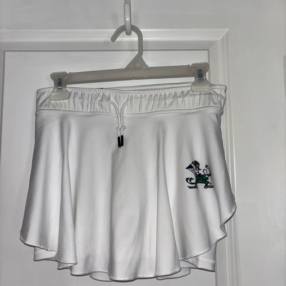 Notre Dame Under Armour White Skort With (brand new with tags)